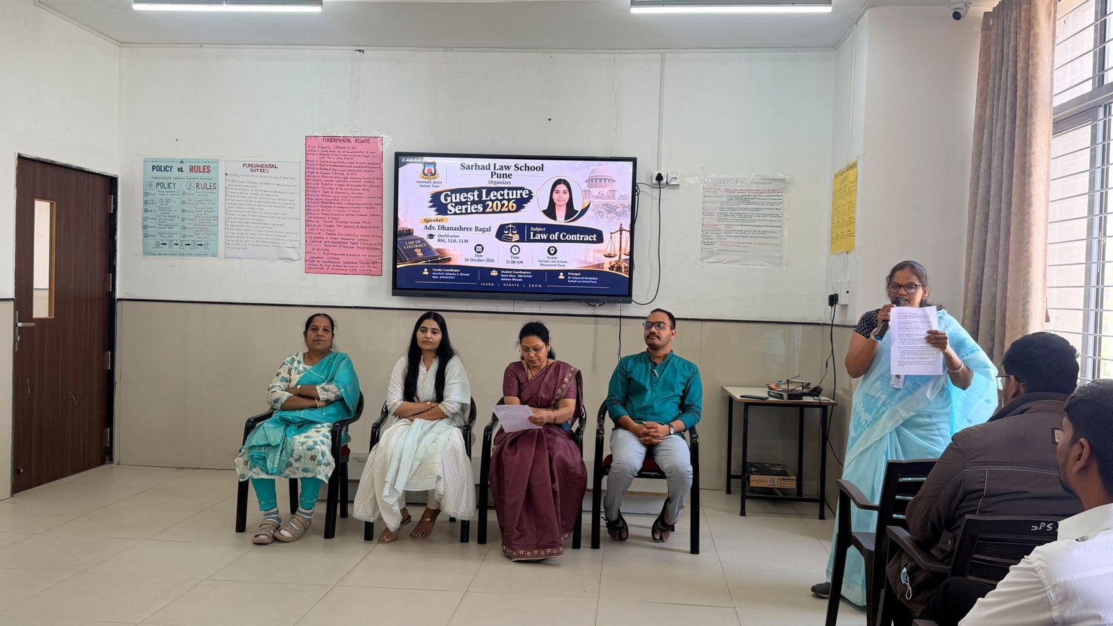 A Guest Lecture on Law of Contract
