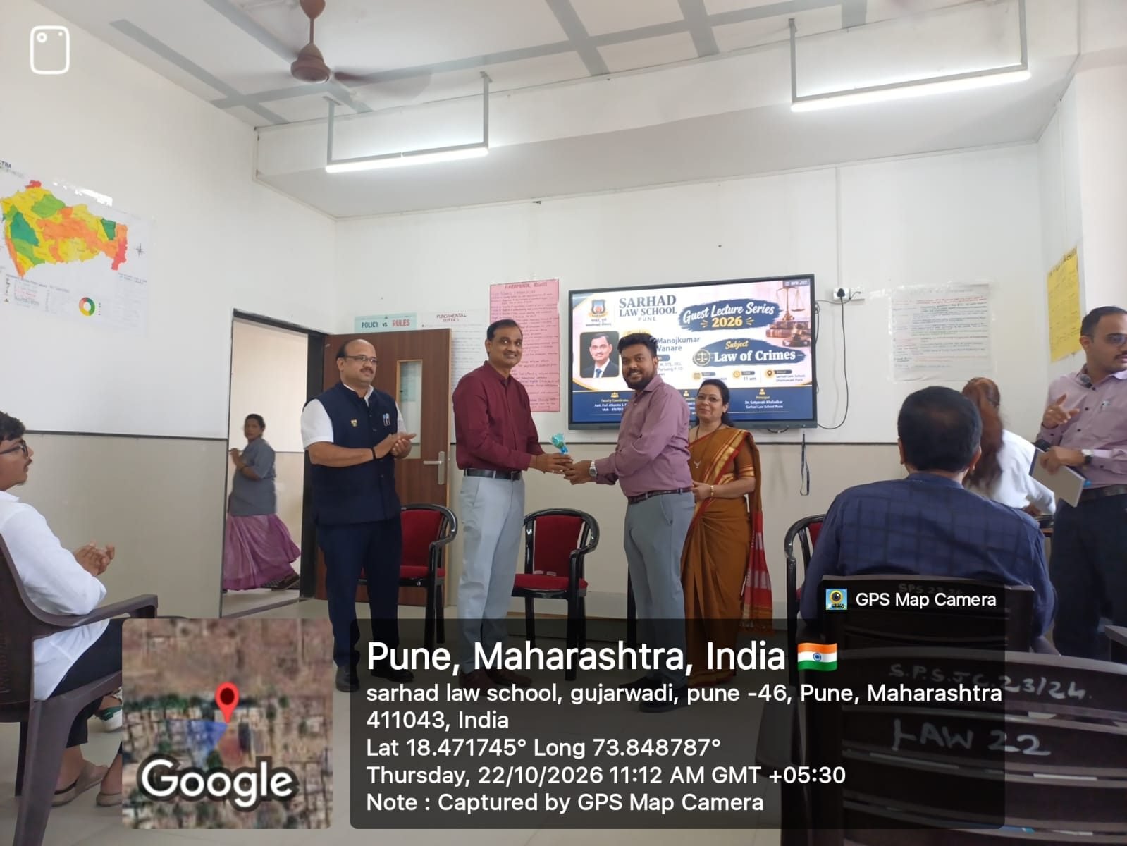 A Guest Lecture on Law of Crimes