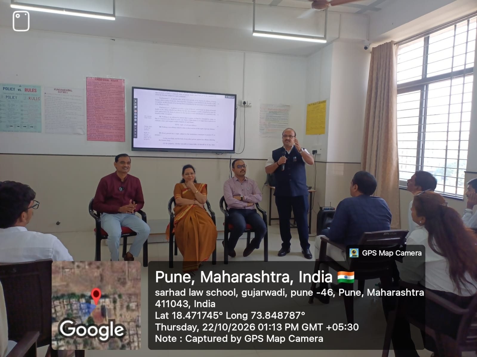 A Guest Lecture on Law of Crimes