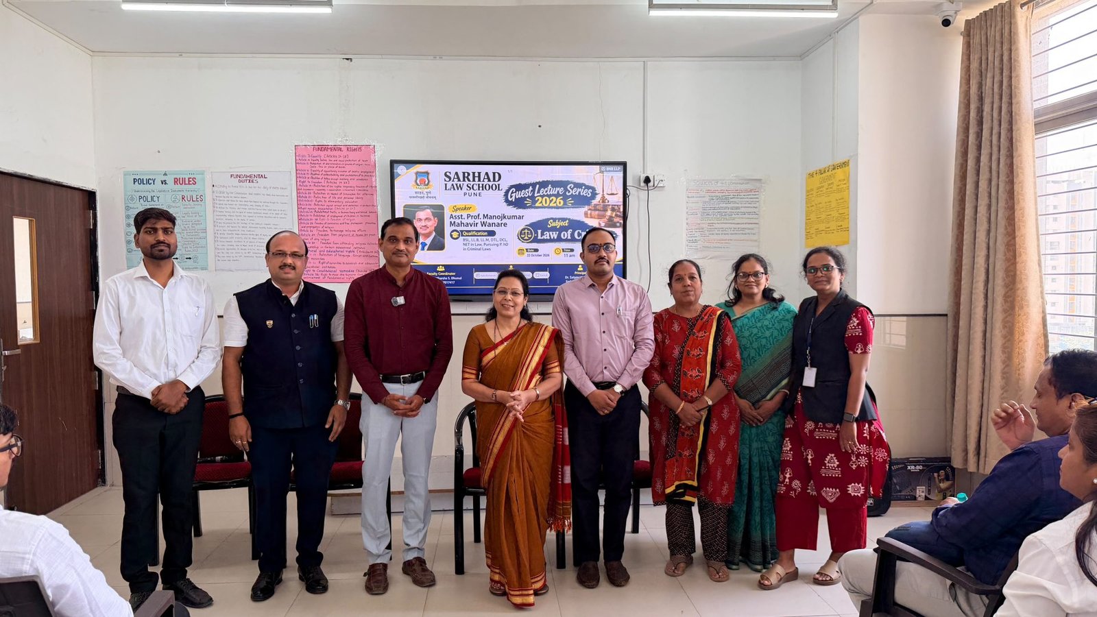 A Guest Lecture on Law of Crimes