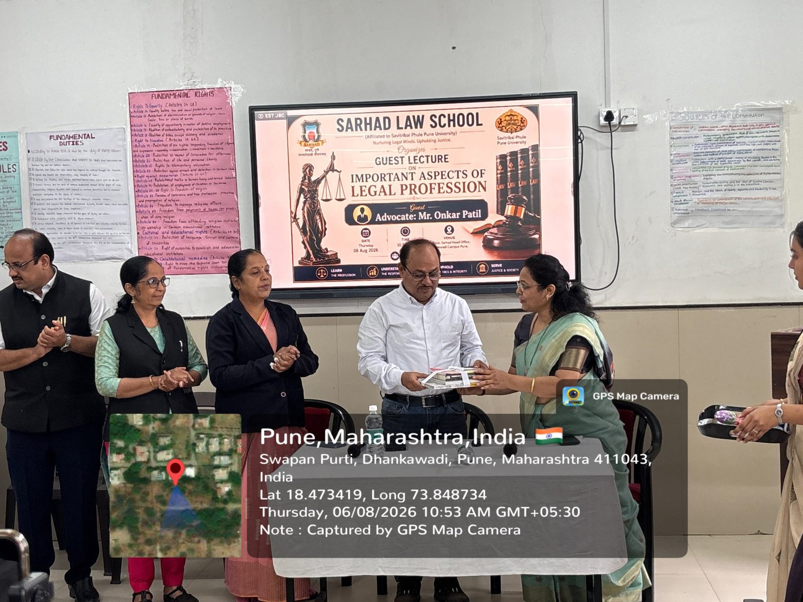 An expert session on Important aspects of legal profession