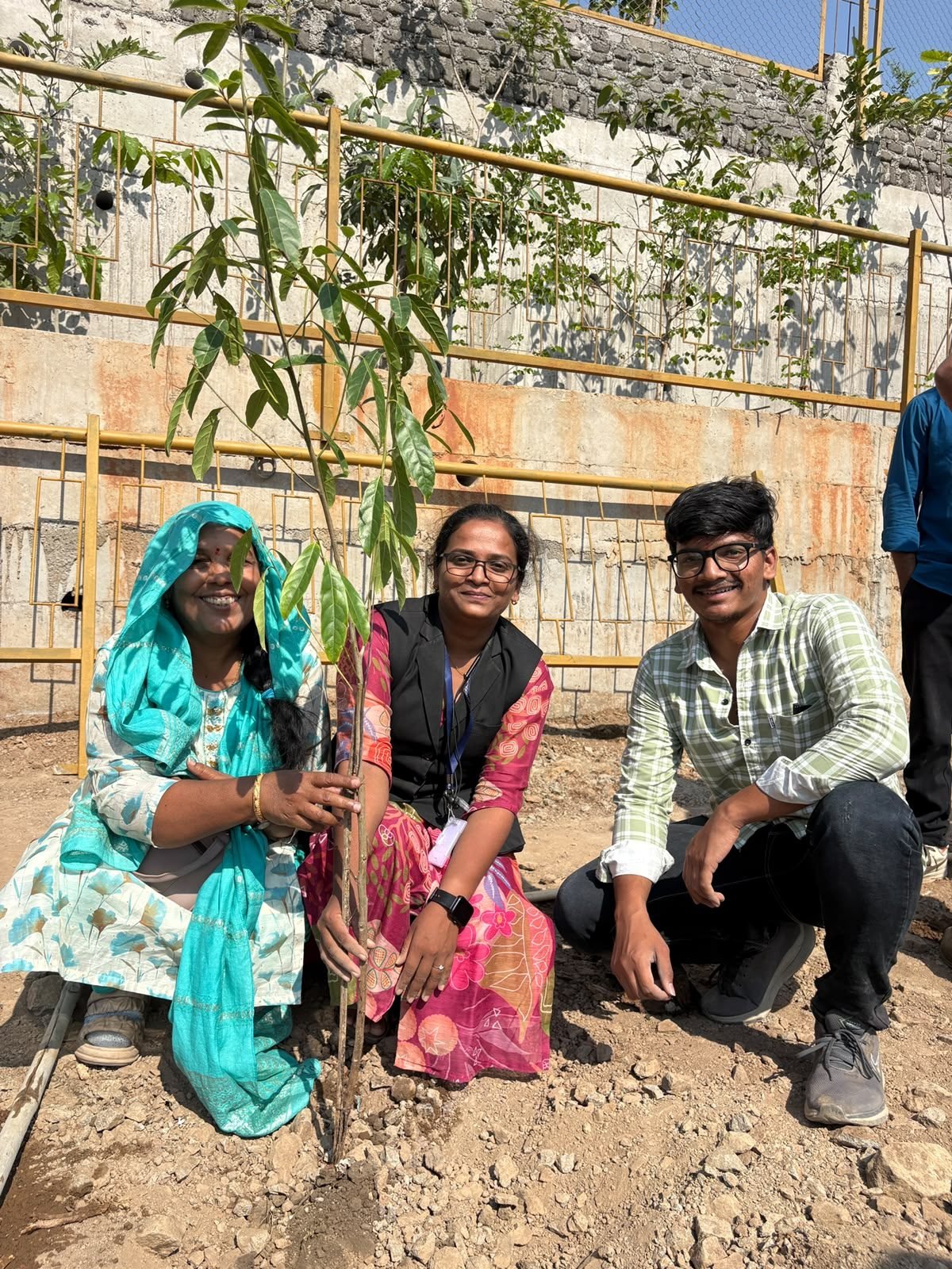 Tree Plantation Activity under National Service Scheme